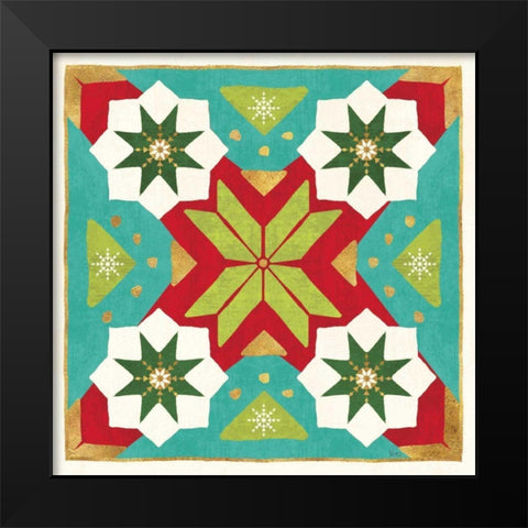Winter Wishes VII Black Modern Wood Framed Art Print by Charron, Veronique