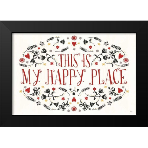 Otomi Farm I Black Modern Wood Framed Art Print by Charron, Veronique