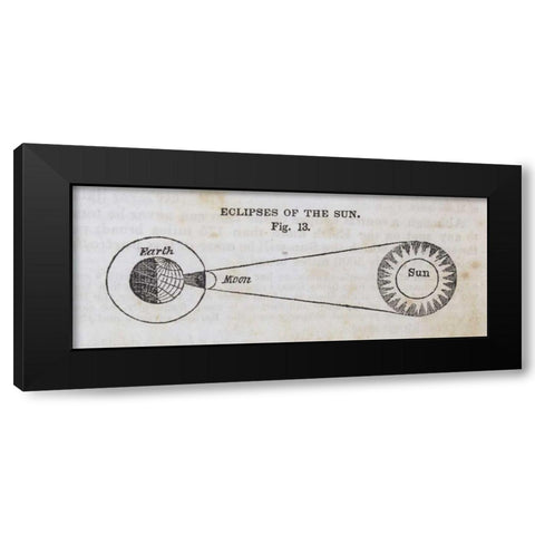 Geography of the Heavens III Black Modern Wood Framed Art Print by Wild Apple Portfolio