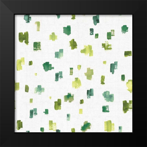 Blue and Green Garden Step 05A Black Modern Wood Framed Art Print by Audit, Lisa