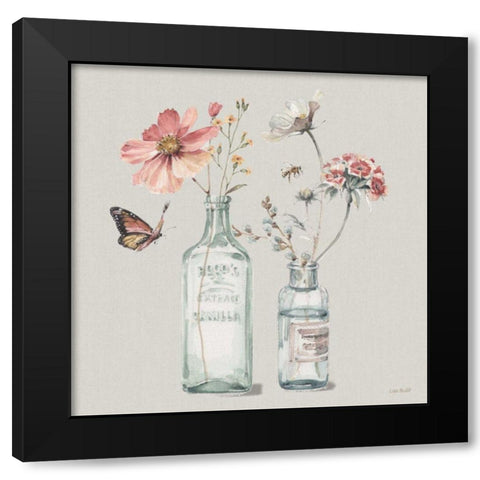 A Country Weekend X Gray Black Modern Wood Framed Art Print by Audit, Lisa
