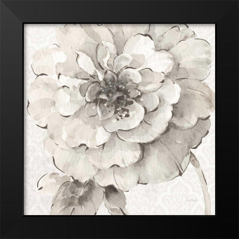 Indigold VII Gray Black Modern Wood Framed Art Print by Audit, Lisa