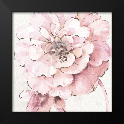 Indigold VII Pink Black Modern Wood Framed Art Print by Audit, Lisa
