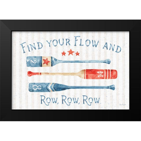 Nautical Life I Black Modern Wood Framed Art Print by Audit, Lisa