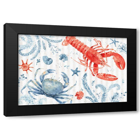 Nautical Life VIII Black Modern Wood Framed Art Print by Audit, Lisa