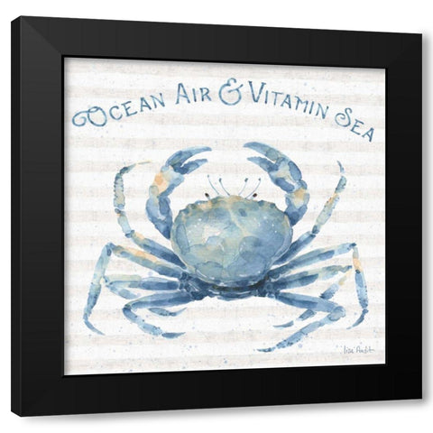 Nautical Life X Black Modern Wood Framed Art Print with Double Matting by Audit, Lisa