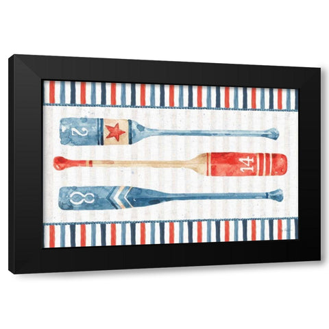 Nautical Life XI Black Modern Wood Framed Art Print with Double Matting by Audit, Lisa