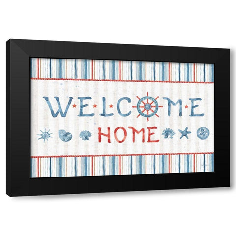 Nautical Life XII Black Modern Wood Framed Art Print with Double Matting by Audit, Lisa