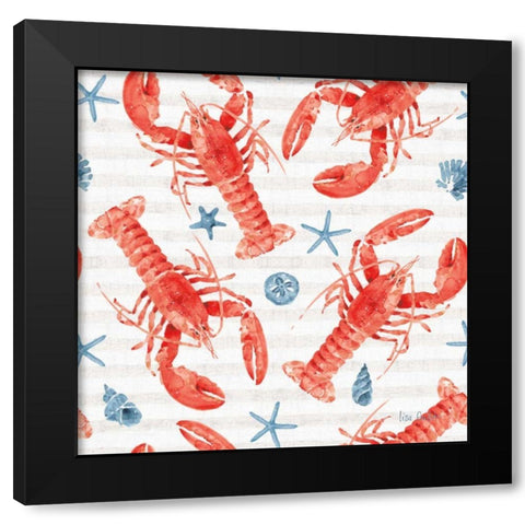 Nautical Life Step 03A Black Modern Wood Framed Art Print with Double Matting by Audit, Lisa