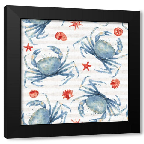 Nautical Life Step 04A Black Modern Wood Framed Art Print with Double Matting by Audit, Lisa
