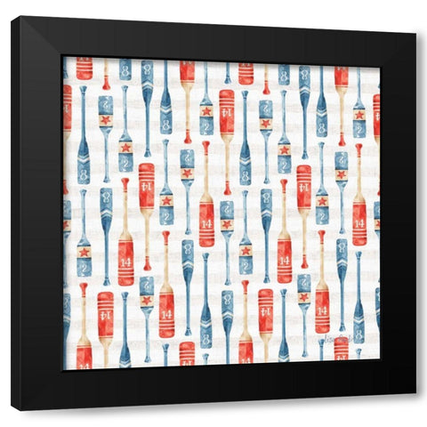 Nautical Life Step 06A Black Modern Wood Framed Art Print with Double Matting by Audit, Lisa