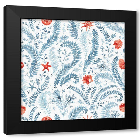 Nautical Life Step 07A Black Modern Wood Framed Art Print with Double Matting by Audit, Lisa