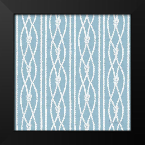 Nautical Life Step 08C Black Modern Wood Framed Art Print by Audit, Lisa