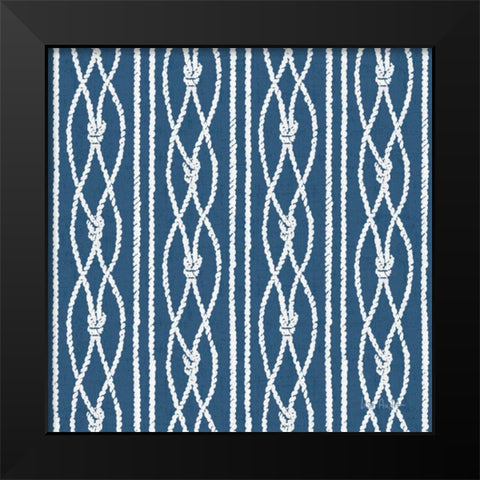 Nautical Life Step 08D Black Modern Wood Framed Art Print by Audit, Lisa