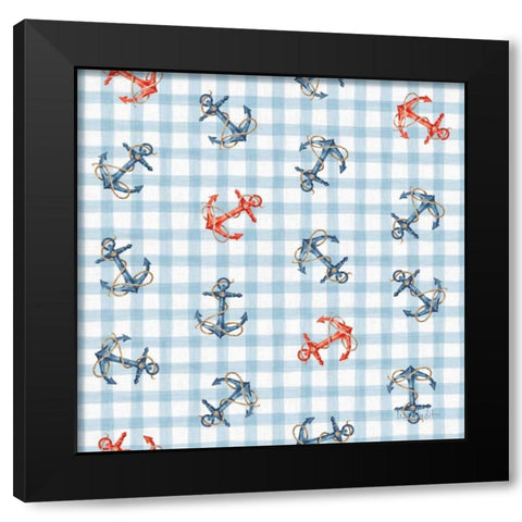 Nautical Life Step 09 Black Modern Wood Framed Art Print with Double Matting by Audit, Lisa
