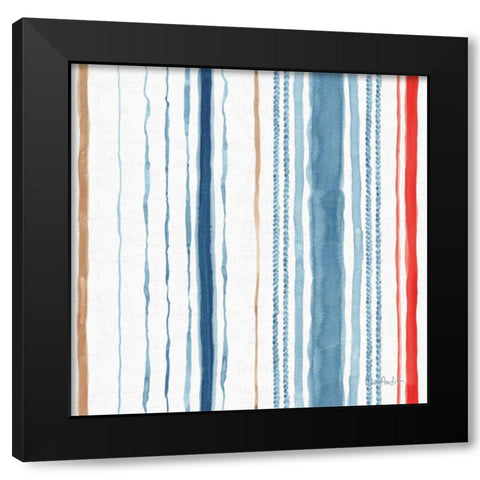 Nautical Life Step 10 Black Modern Wood Framed Art Print with Double Matting by Audit, Lisa
