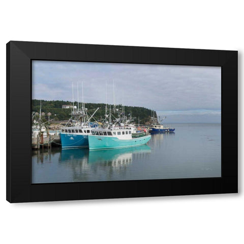 Bay of Fundy I Black Modern Wood Framed Art Print with Double Matting by Majchrowicz, Alan