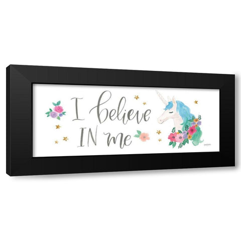 Magical Friends VIII Black Modern Wood Framed Art Print by Jackson, Jenaya