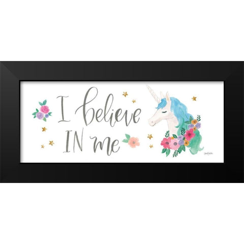 Magical Friends VIII Black Modern Wood Framed Art Print by Jackson, Jenaya
