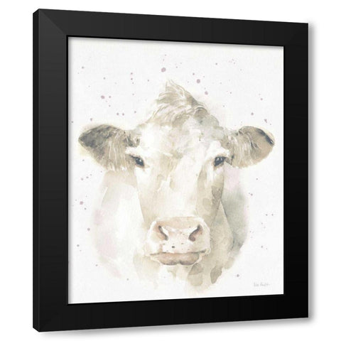 Farm Friends II v2 Neutral Black Modern Wood Framed Art Print with Double Matting by Audit, Lisa