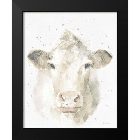 Farm Friends II v2 Neutral Black Modern Wood Framed Art Print by Audit, Lisa