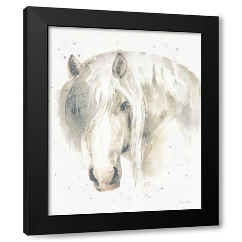 Farm Friends VI v2 Neutral Black Modern Wood Framed Art Print with Double Matting by Audit, Lisa