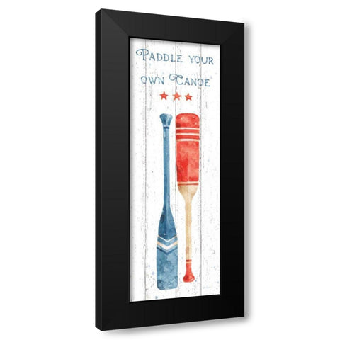 Nautical Life III Vertical Black Modern Wood Framed Art Print with Double Matting by Audit, Lisa