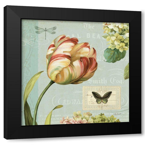 Mothers Treasure I Black Modern Wood Framed Art Print with Double Matting by Audit, Lisa