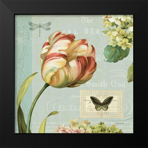 Mothers Treasure I Black Modern Wood Framed Art Print by Audit, Lisa