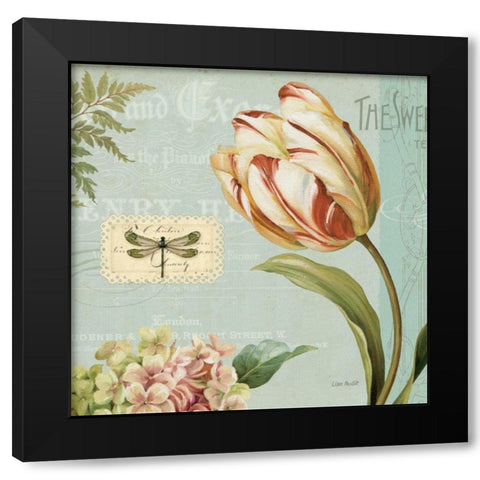 Mothers Treasure II Black Modern Wood Framed Art Print with Double Matting by Audit, Lisa