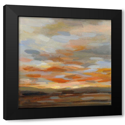 High Desert Sky II Black Modern Wood Framed Art Print with Double Matting by Vassileva, Silvia