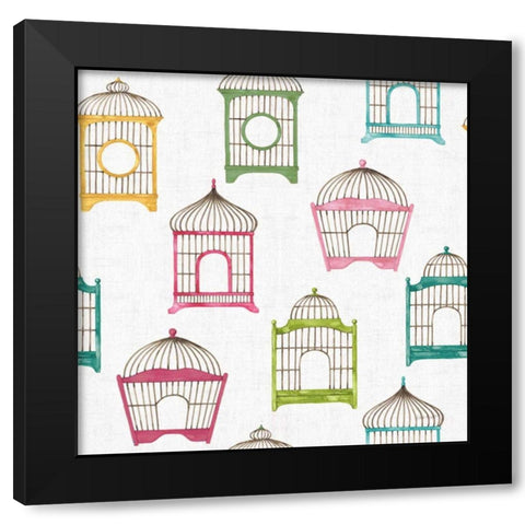 Dogwood Garden Step 03A Black Modern Wood Framed Art Print with Double Matting by Audit, Lisa