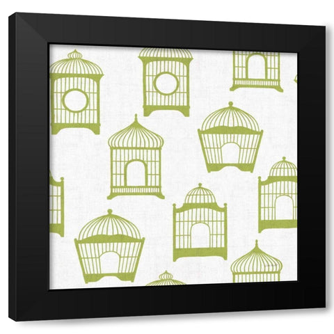 Dogwood Garden Step 03D Black Modern Wood Framed Art Print with Double Matting by Audit, Lisa