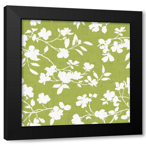 Dogwood Garden Step 05C Black Modern Wood Framed Art Print with Double Matting by Audit, Lisa