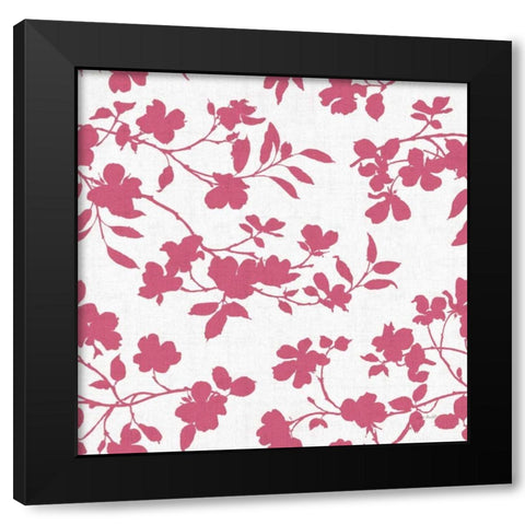 Dogwood Garden Step 06A Black Modern Wood Framed Art Print with Double Matting by Audit, Lisa