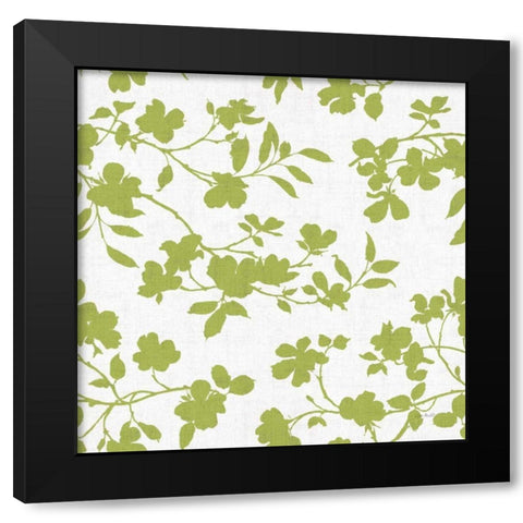 Dogwood Garden Step 06C Black Modern Wood Framed Art Print with Double Matting by Audit, Lisa