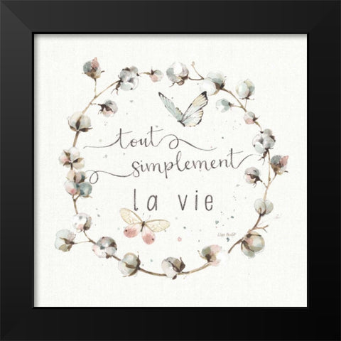 A Country Weekend XVIII French Black Modern Wood Framed Art Print by Audit, Lisa