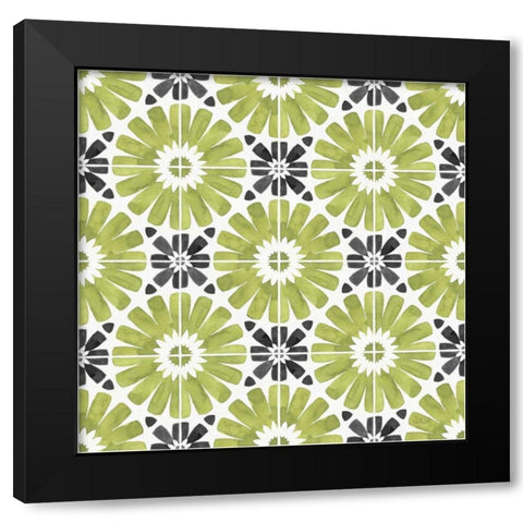 Mixed Greens Step 21A Black Black Modern Wood Framed Art Print with Double Matting by Audit, Lisa