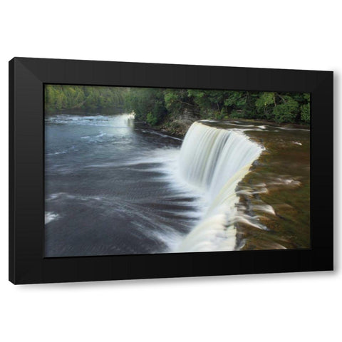 Tahquamenon Falls Michigan I Black Modern Wood Framed Art Print by Majchrowicz, Alan