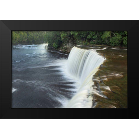Tahquamenon Falls Michigan I Black Modern Wood Framed Art Print by Majchrowicz, Alan