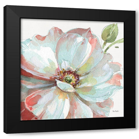 Spring Meadow VI Black Modern Wood Framed Art Print with Double Matting by Audit, Lisa