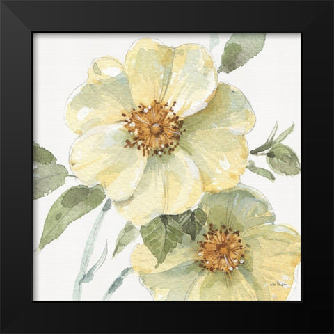 Spring Meadow VII Black Modern Wood Framed Art Print by Audit, Lisa