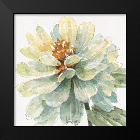 Spring Meadow VIII Black Modern Wood Framed Art Print by Audit, Lisa
