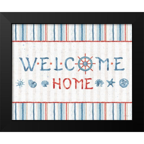 Nautical Life XII v2 Black Modern Wood Framed Art Print by Audit, Lisa