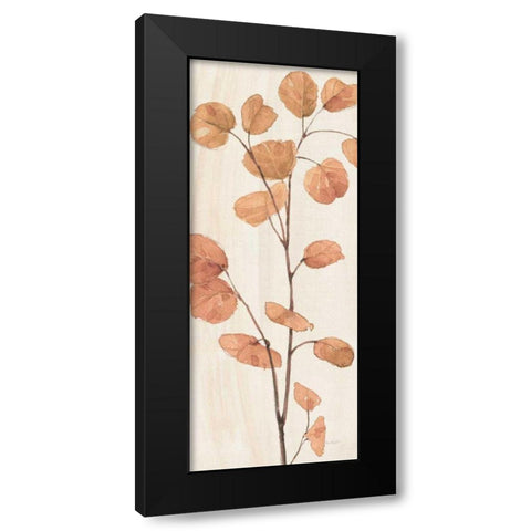 Soft Terracotta Mixed Greens LIX Black Modern Wood Framed Art Print by Audit, Lisa