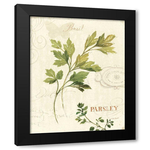 Aromantique I Black Modern Wood Framed Art Print with Double Matting by Audit, Lisa