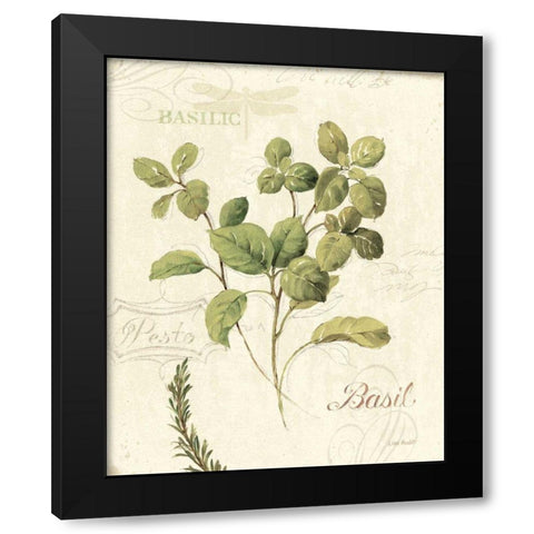Aromantique III Black Modern Wood Framed Art Print with Double Matting by Audit, Lisa