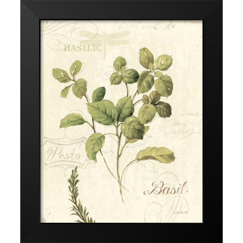 Aromantique III Black Modern Wood Framed Art Print by Audit, Lisa