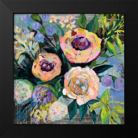 Dreamy Black Modern Wood Framed Art Print by Vertentes, Jeanette