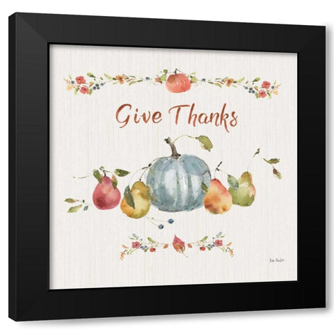 Time to Share IV Black Modern Wood Framed Art Print by Audit, Lisa